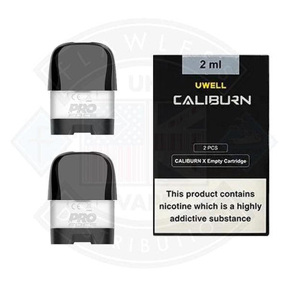 Uwell Caliburn X Replacement Cartridge 2pcs - XL - Flawless Vape Shop