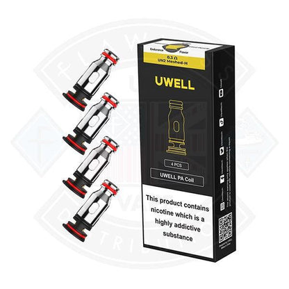 UWELL PA Coil 4pcs - 0.8ohm - Flawless Vape Shop