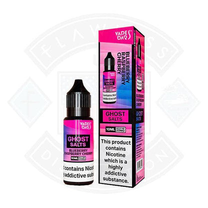 Vapes Bars Ghost Blueberry Raspberry Cherry Nic Salt 10ml - Flawless Vape Shop