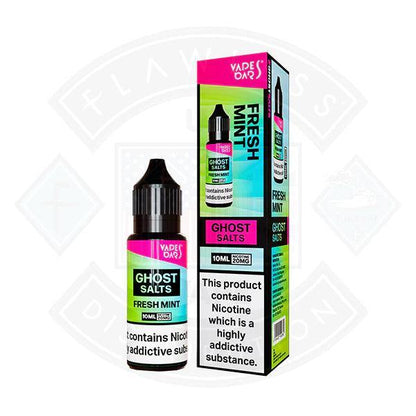 Vapes Bars Ghost Fresh Mint Nic Salt 10ml - Flawless Vape Shop