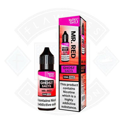 Vapes Bars Ghost Mr Red Nic Salt 10ml - Flawless Vape Shop