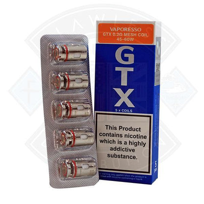 Vaporesso GTx Coil 5pack - Flawless Vape Shop
