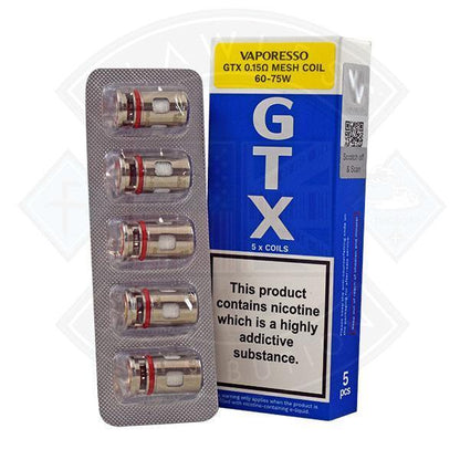 Vaporesso GTx Coil 5pack - Flawless Vape Shop