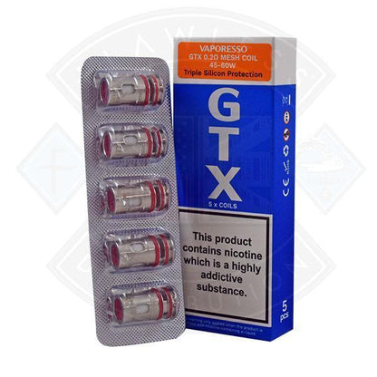 Vaporesso GTx Coil 5pack - Flawless Vape Shop