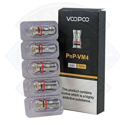 VOOPOO PnP Replacement Coils 5 Pack - Flawless Vape Shop