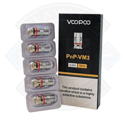 VOOPOO PnP Replacement Coils 5 Pack - Flawless Vape Shop