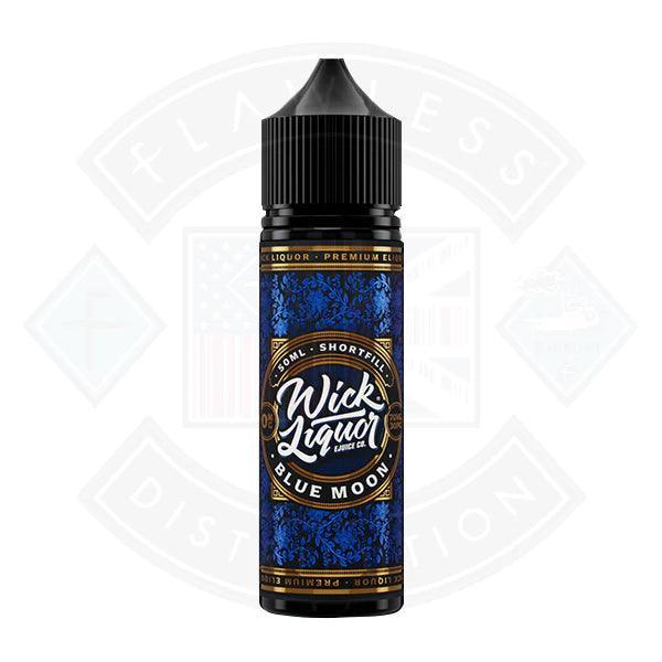 Wick Liquor Blue Moon 50ml 0mg Shortfill E-liquid - Flawless Vape Shop