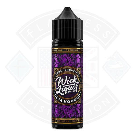 Wick Liquor Deja Voodoo 0mg 50ml Shortfill E-liquid - Flawless Vape Shop