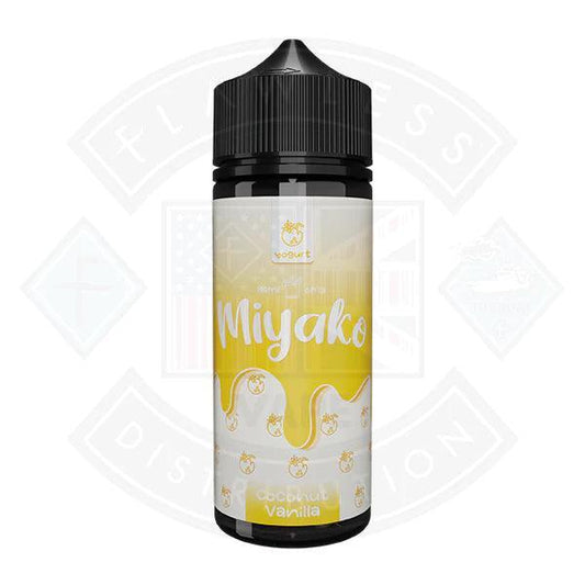 Wick Liquor Yogurt - Miyako Coconut Vanilla 100ml 0mg Shortfill E-liquid - Flawless Vape Shop