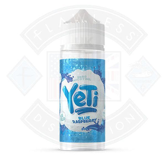Yeti Ice Cold Blue Raspberry 0mg 100ml Shortfill E-Liquid - Flawless Vape Shop