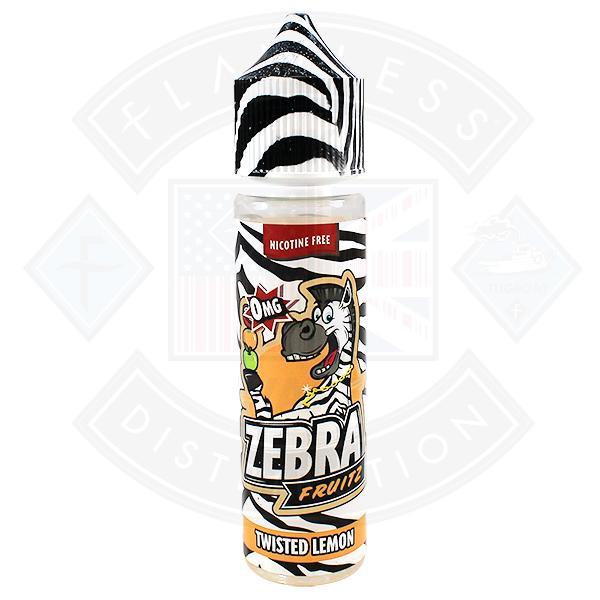 Zebra Fruitz - Twisted Lemon 0mg 50ml Shortfill